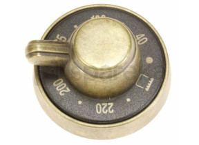 Bouton de thermostat noir 72X6017