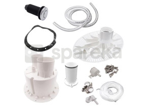 Buse orientable et ses accessoires ã apposer sur plaque de fixation pour nage ã contre-courant 7514892