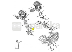 Cage a aiguilles 10x14x13,5 9512-003-2330