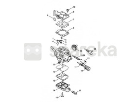 Carburateur c1q-s200 1146-120-0600