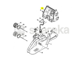 Carter du carburateur 1122-120-0104