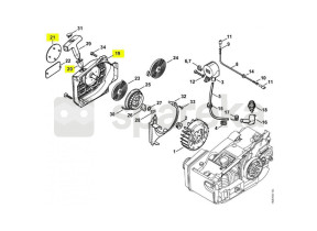 Carter ventilateur 1129-080-1806