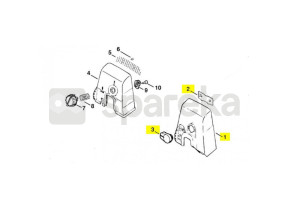 Couvercle cart. carb. 1121-140-1904