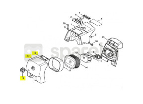 Couvercle filtre hd 1122-140-1002