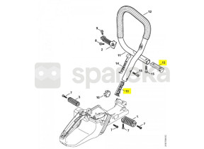 Insert de poignee tubulaire 1138-791-5100