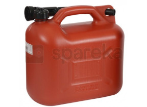 Jerrican plastique avec bec verseur 10 litres. norme un:3h1/y/150/08 . 8304010