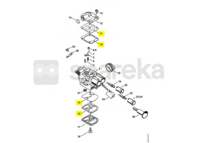 Jeu de joints carburateur 1141-007-1030