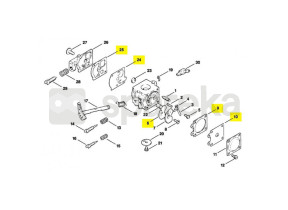 Jeu de pieces carburateur 1120-007-1060