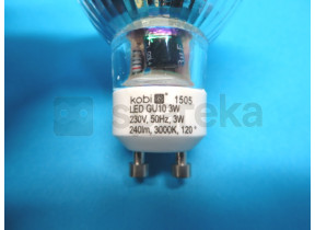 Led ampoule gu-10 3w 230v 512168