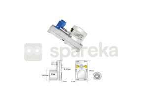 Motoréducteur ipc 1 rpm arbre creux GMF210H801