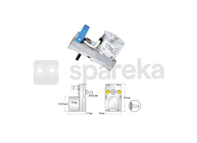 Motoréducteur synchrone ipc 1,46 rpm GMF215D901