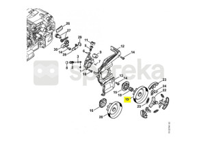 Pignon 3/8p - 6 dents 1145-640-2010