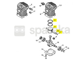 Piston d 42,5 1123-030-2016