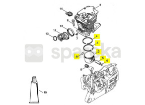 Piston d 46 1133-030-2001