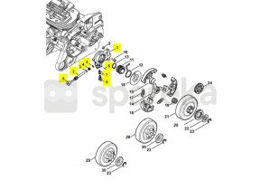 Pompe a huile 1,15mm 1144-640-3200