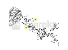 Pompe a huile ms 150t 1146-640-3206