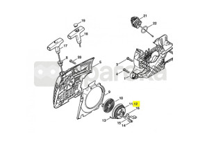 Poulie a cable 1133-195-0400