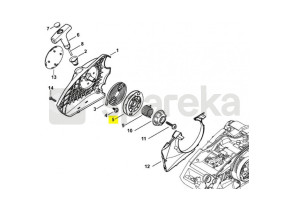 Poulie a cable 1146-195-0400