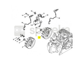 Rotor ms 211 1139-400-1201