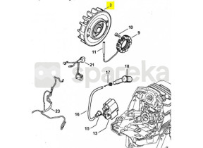 Rotor ms 261w 1141-400-1204