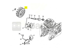 Rotor ms 661 1144-400-1200