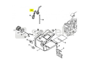 Tuyau essence 1129-358-7701